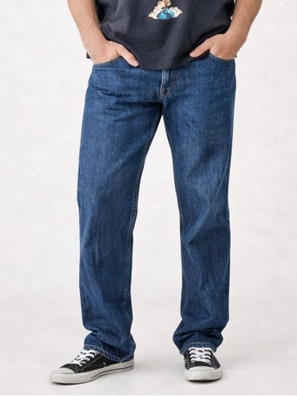 NWT ZOO YORK Raw Denim Skater Jeans Size:34